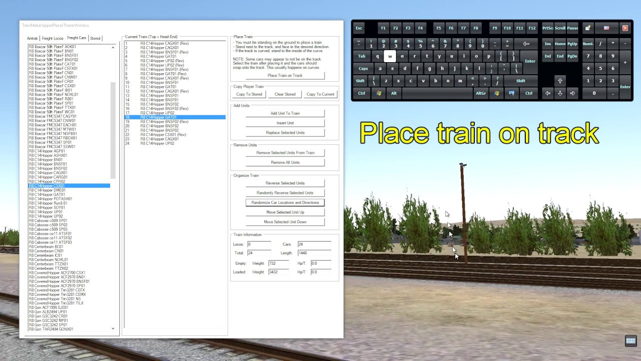How to Build Realistic Train in Run 8: Part 1