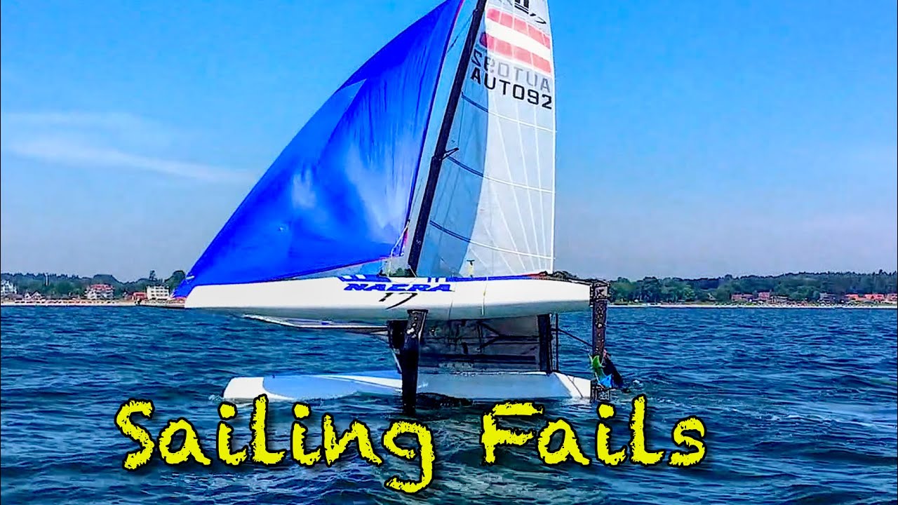 Nacra 17 Capsizes | Foiling Fails | Sailing Crashes