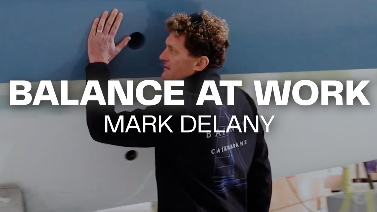 Balance at Work - Mark Delany - Owner/Director of Balance Catamarans Cape Town