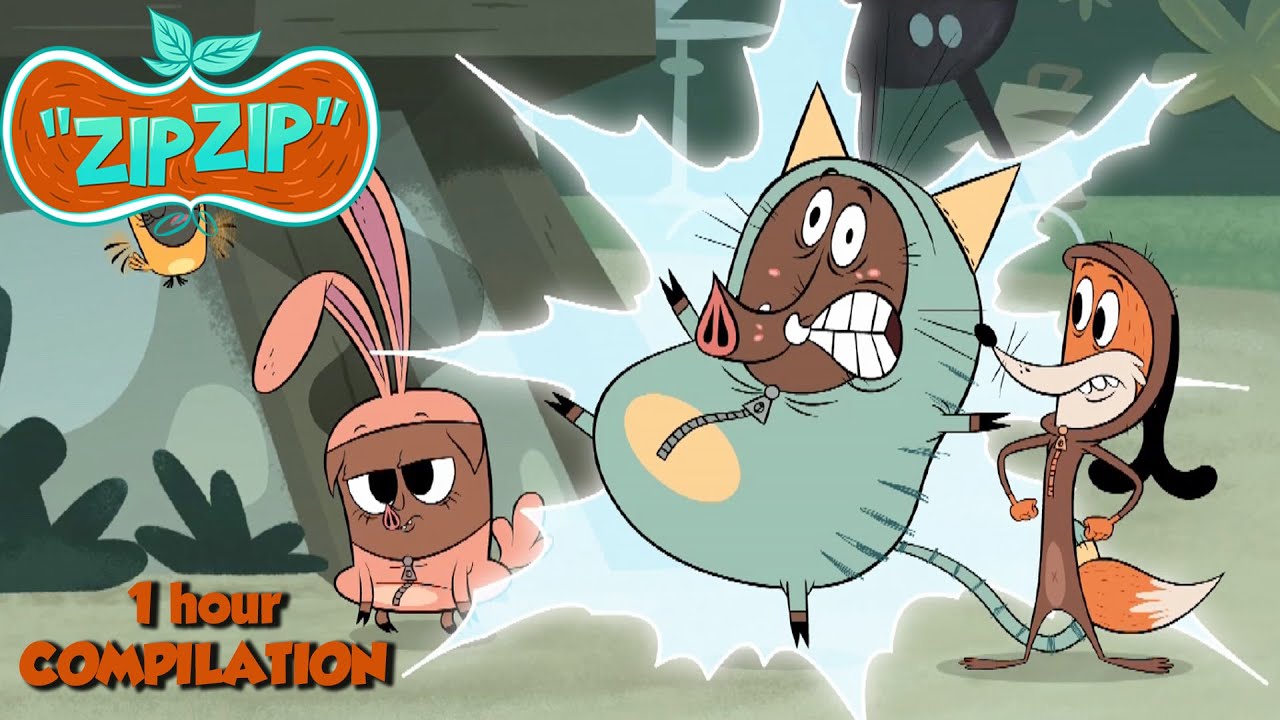 Zip Zip *1hour* Season 2 - COMPILATION HD [Official] Cartoon for kids