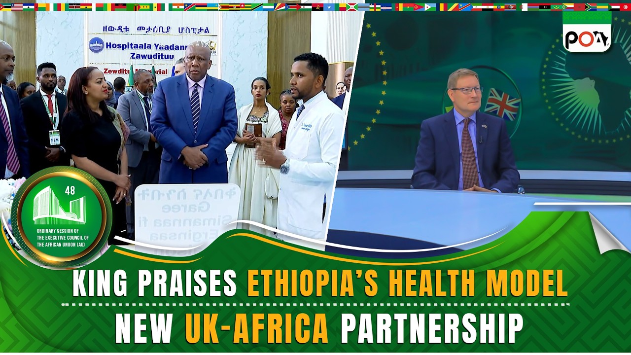 King Praises Ethiopia’s Health Model, New UK–Africa Partnership