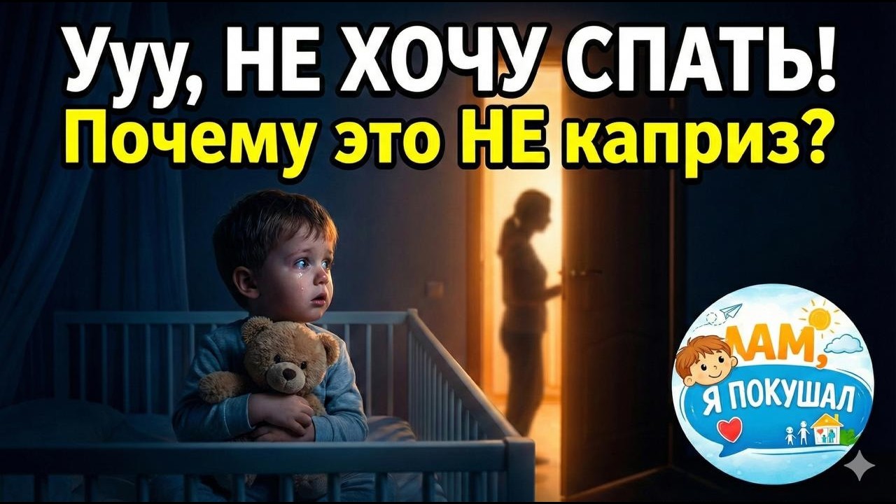 Почему ребёнок выходит из комнаты бесконечное количество раз перед сном?