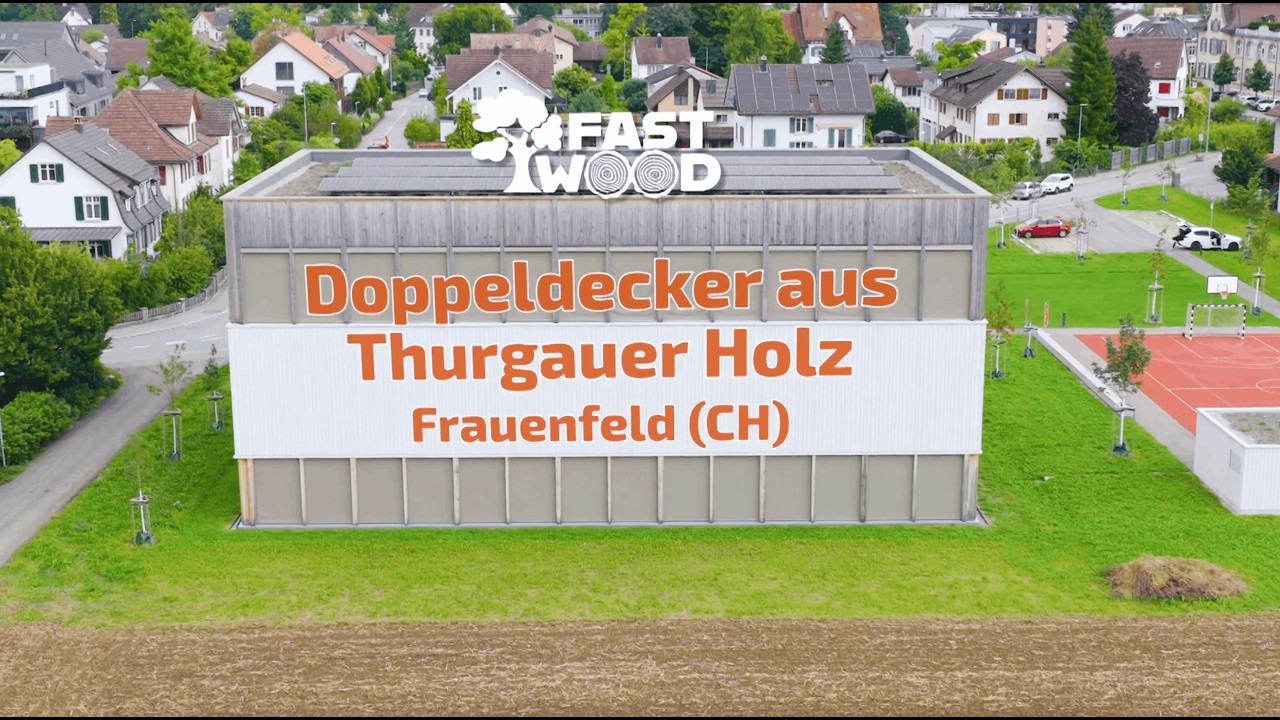 FastWood 15 - Doppeldecker aus Thurgauer Holz, Frauenfeld (CH)