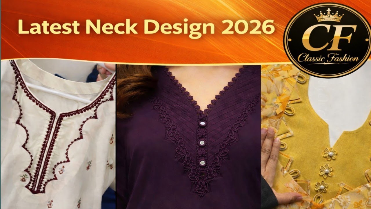 25 Latest Neck Design Ideas 2026 | Stylish Kurti Neck Design//Neck Designs for Ladies Suit 