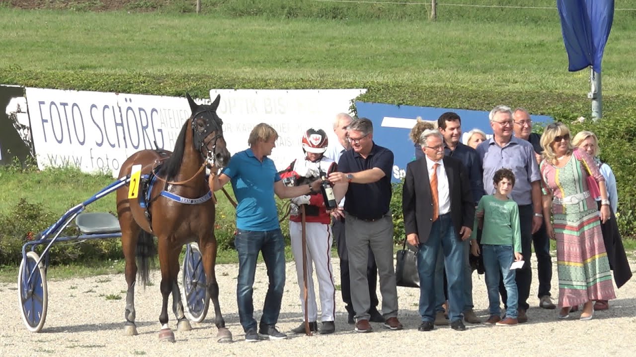 Guntramsdorf auf der Trabrennbahn in Baden