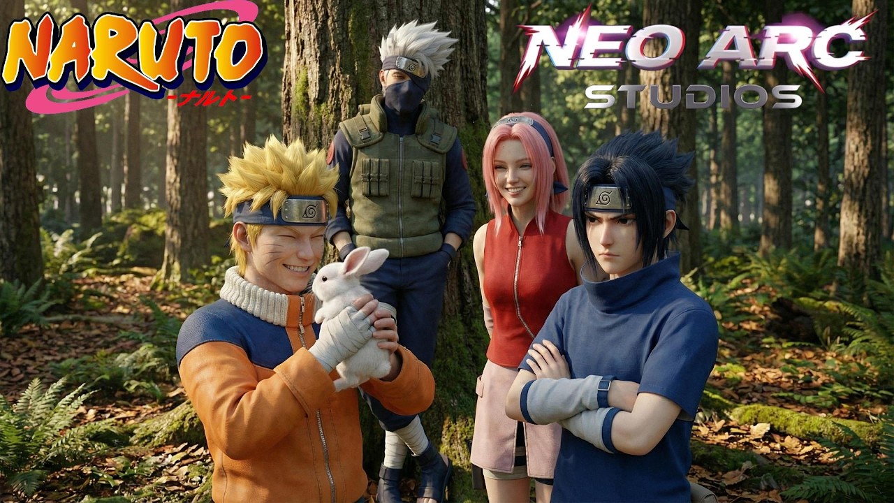 Naruto Team 7 vs Zabuza: The First Encounter in Real Life