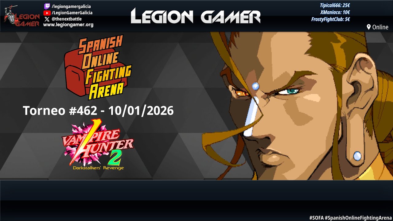 Spanish Online Fighting Arena #462 - Vampire Hunter 2: Darkstalkers' Revenge