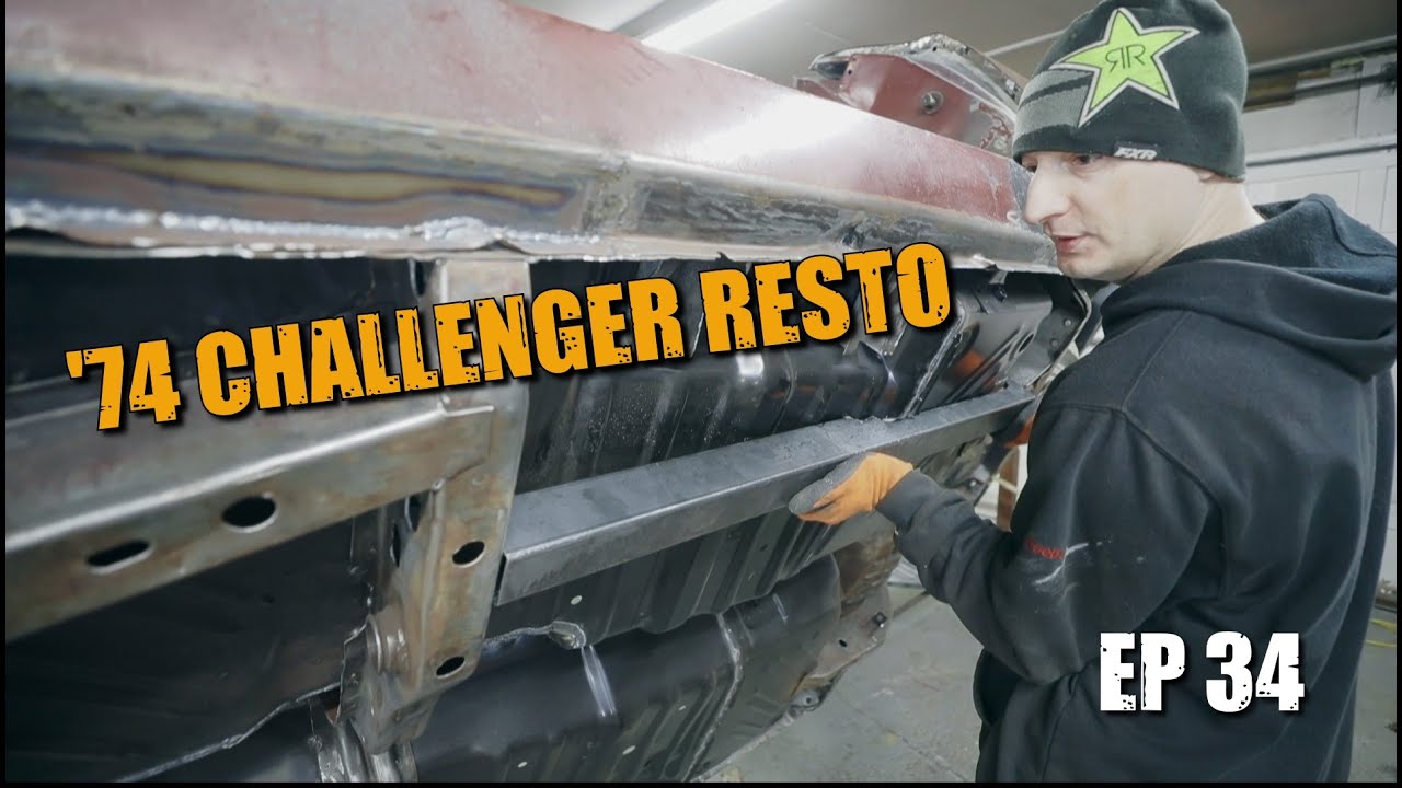 74 Dodge Challenger Restoration #34 - DIY SUBFRAME CONNECTORS