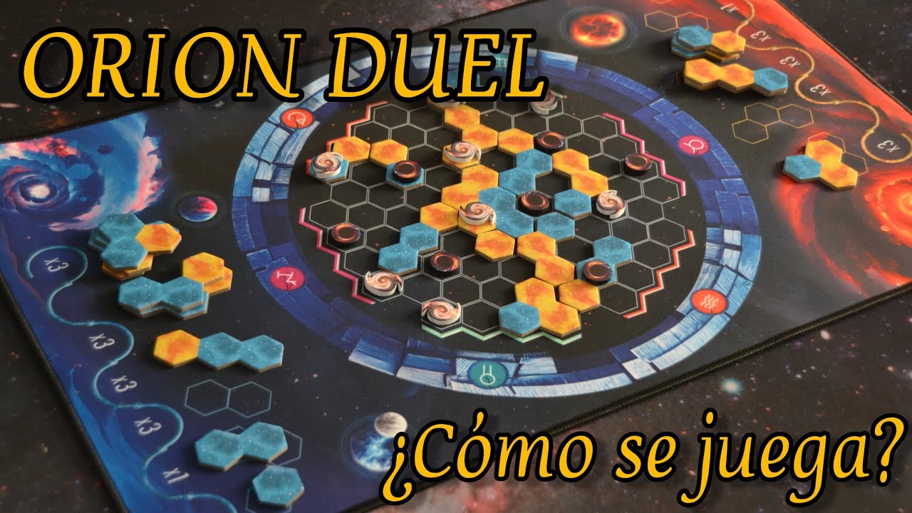 ORION DUEL -  Tutorial en español y partida // Matagot (Duelo en Orion)