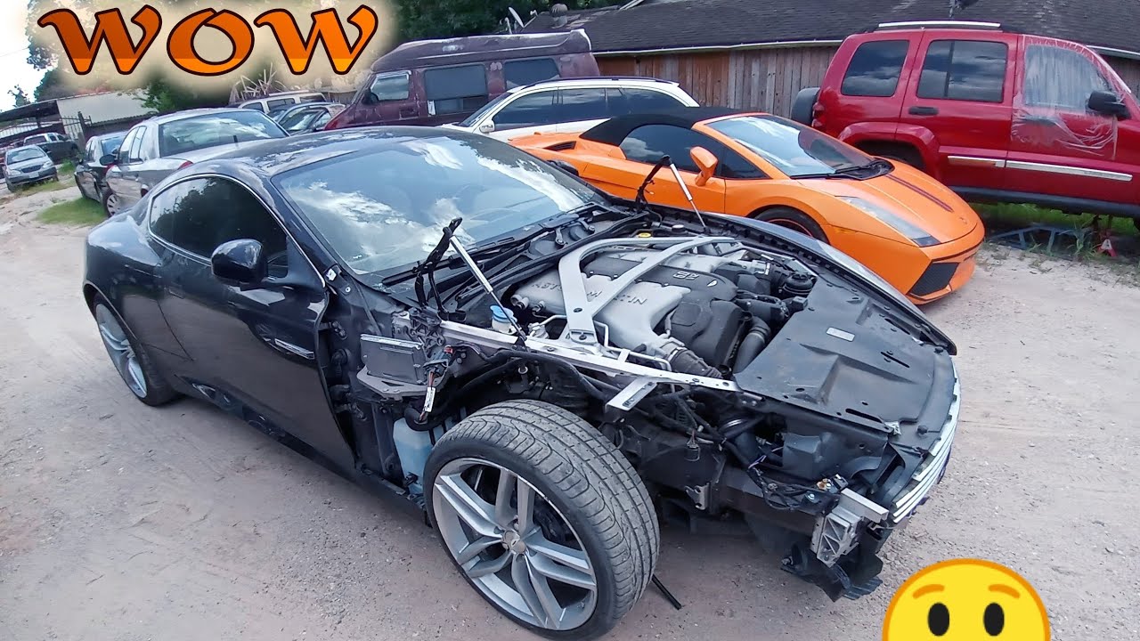 how i repaired a wrecked Aston db9
