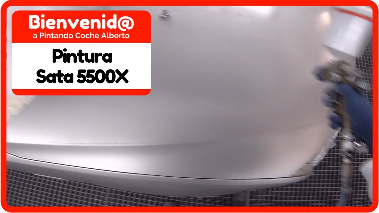 Aplicación de pintura con Sata 5500X