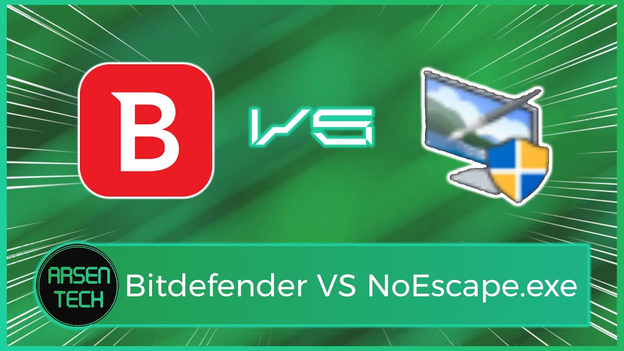 Bitdefender VS NoEscape.exe Virus | Insane Antivirus Test