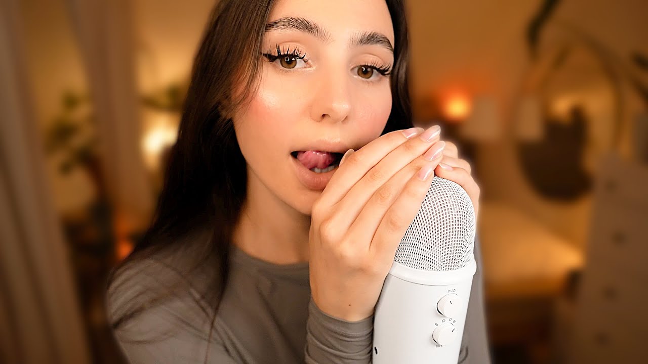 ASMR ВЛАЖНЫЕ ЗВУКИ РТА ЛАДОНЬЮ 👄 БЕЗ РАЗГОВОРОВ 🤫