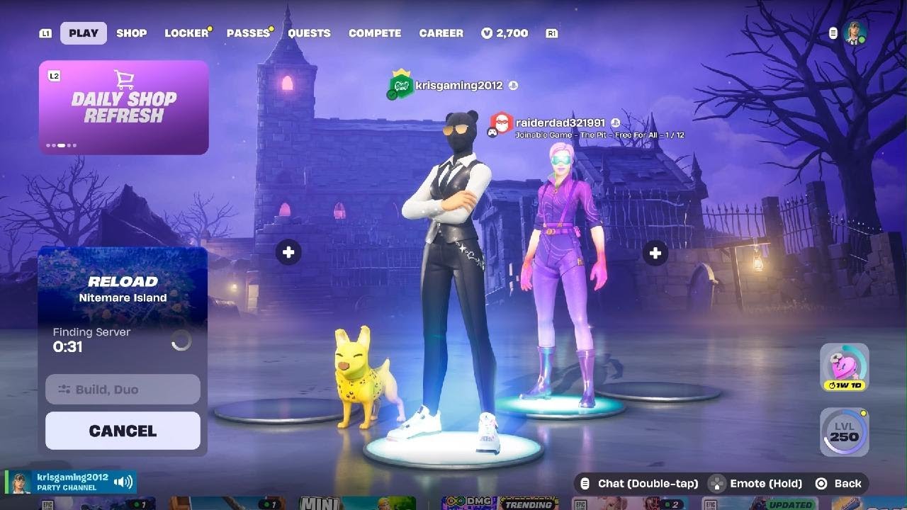 Fortnite reaload with my homie