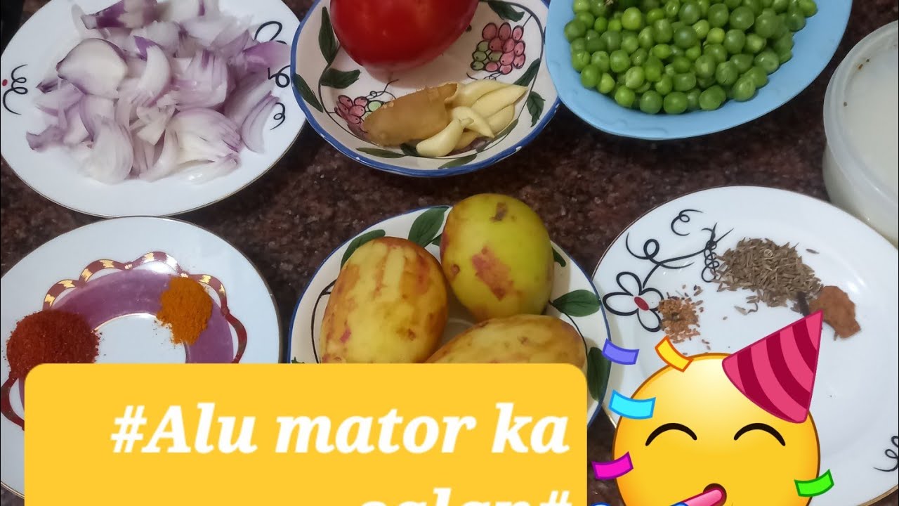 How to make the Laziz salan of Alu Mater?