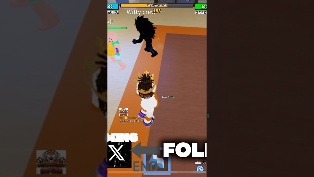 Bro died using golden retros (fight in a school) roblox