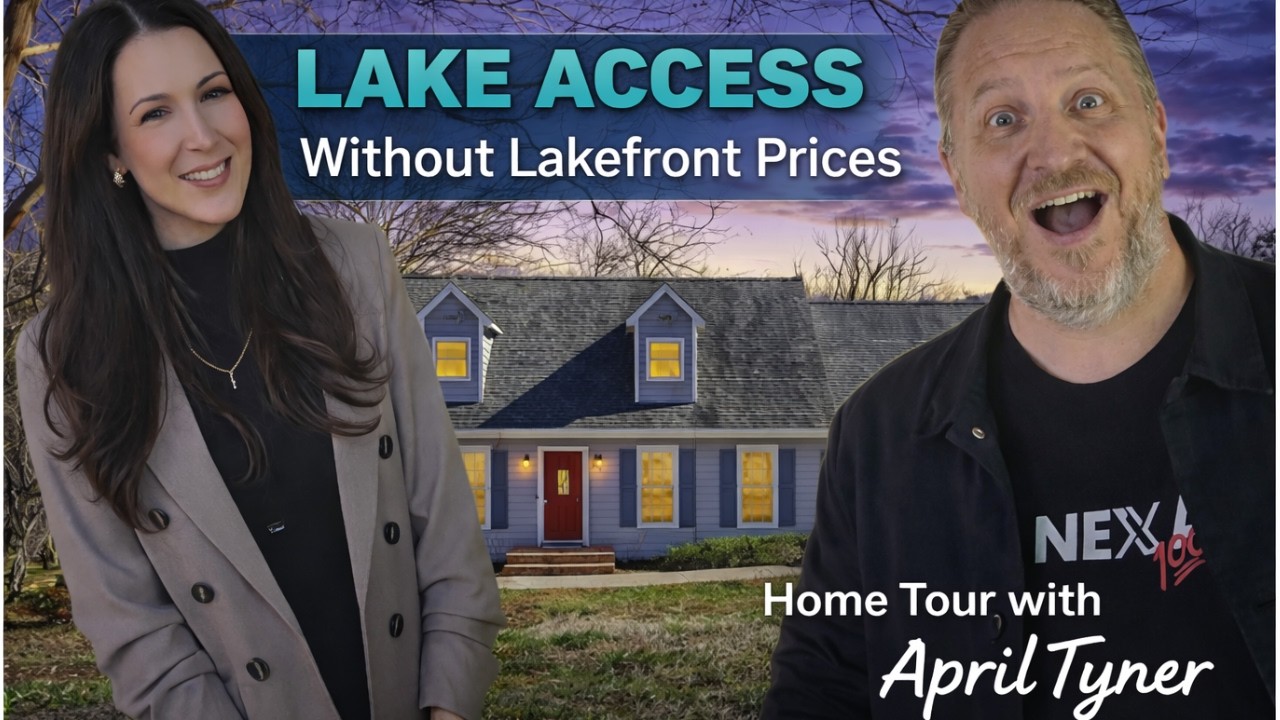 Lake Access Without Lakefront Prices | Hickory NC Home Tour with April Tyner