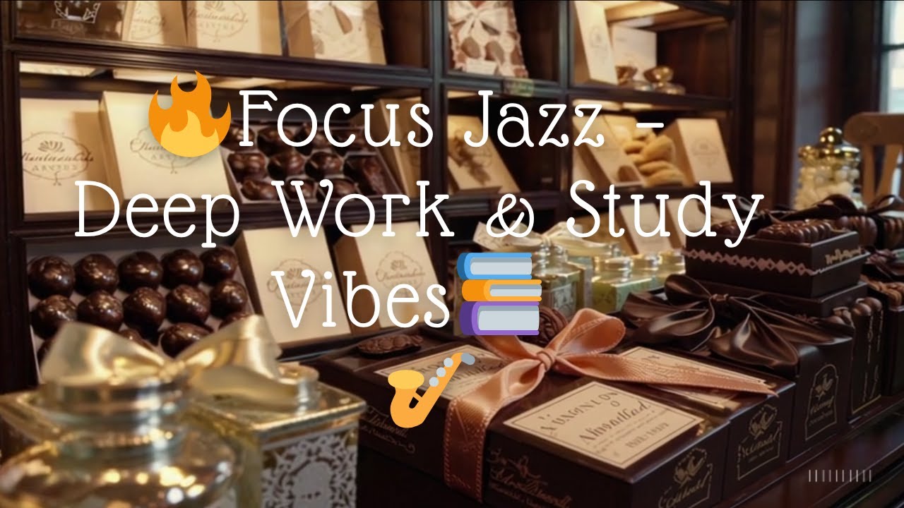 📚 Focus Jazz – Deep Work & Study Vibes
