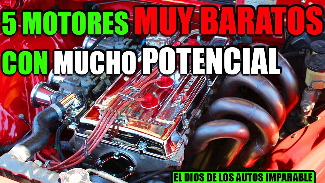 5 MOTORES MUY BARATOS CON MUCHO POTENCIAL