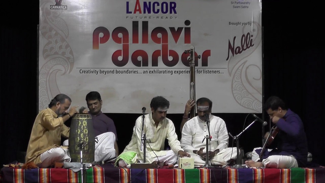 Malladi Brothers l Sampradaya Pallavi Concert l Carnatica & Parthasarathy Swami Sabha