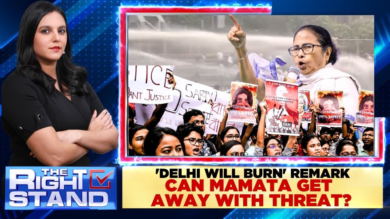Kolkata Protests News | 'Delhi Will Burn' Remark Can Mamata Get Away With Threat? | News18