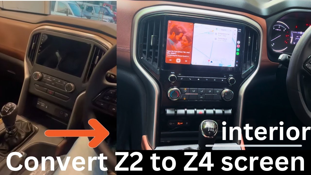 ScorpioN Z2 Convert Z8L Top Model Screen Panel | Z2 Convert Z8L Interior 2024 Full Modified Scorpio