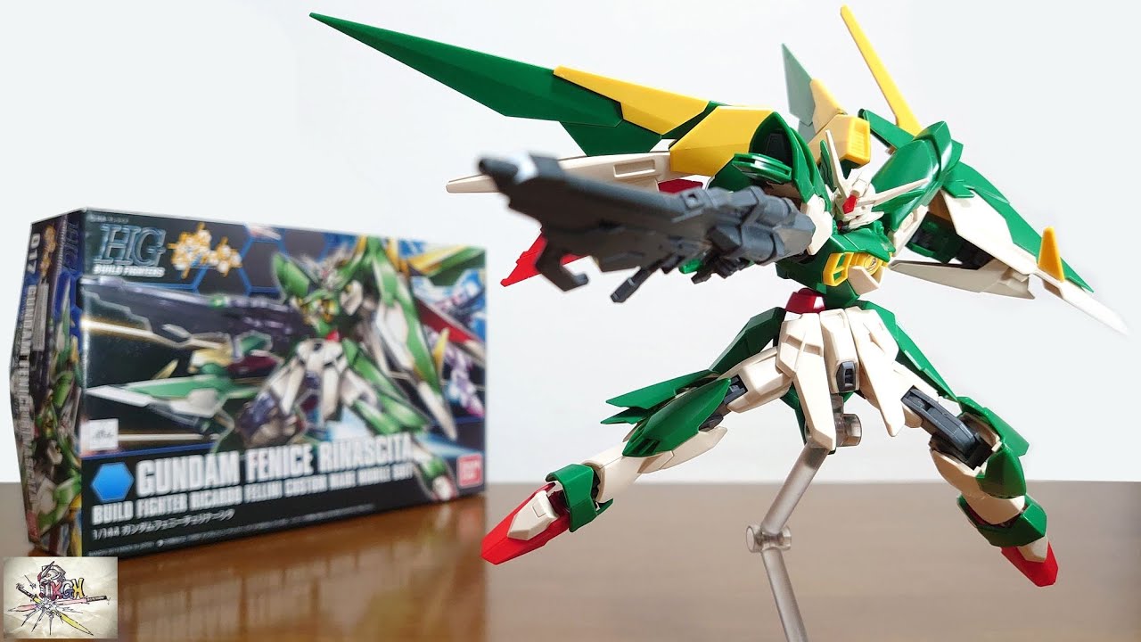 （飛行形態へ変形！バスターライフルやビームマントなど豊富な武装！）HGBF 1/144 ガンダムフェニーチェリナーシタ　レビュー