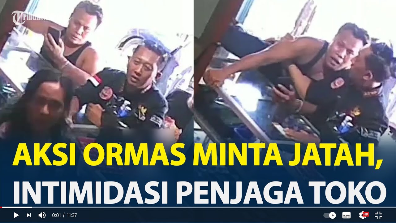 Aksi Ormas Minta Jatah di Purbalingga, Intimidasi Penjaga Toko