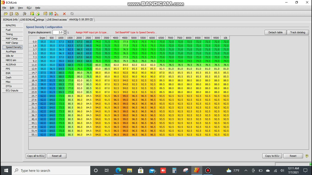 Resetting Ecmlink Back to Stock