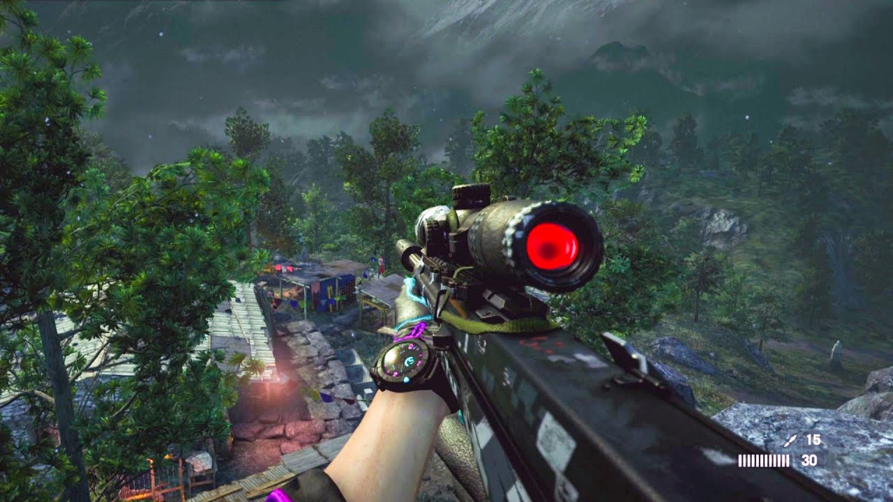 Far Cry 4 - John Wick Style- Aggressive Stealth Kills