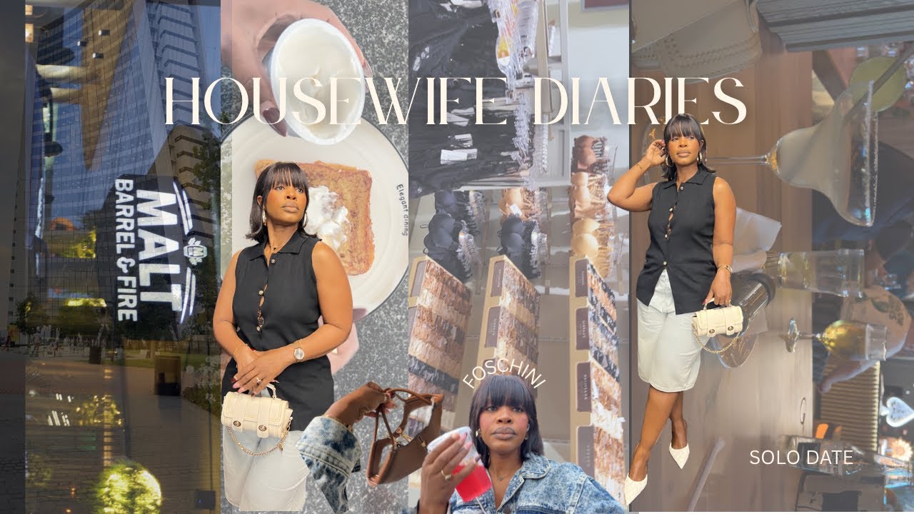 HOUSEWIFE DIARIES: Solo Date,Rich Mnisi Collab,Few Errands and Skims?