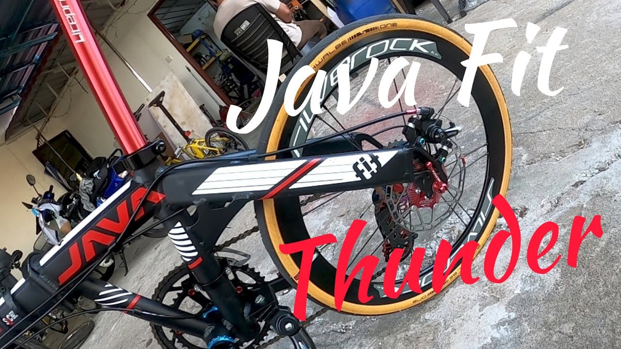 Basikal Folding Bike Custom #1 | Java Fit Thunder | Basikal Bukan Kaleng - Kaleng Guys...