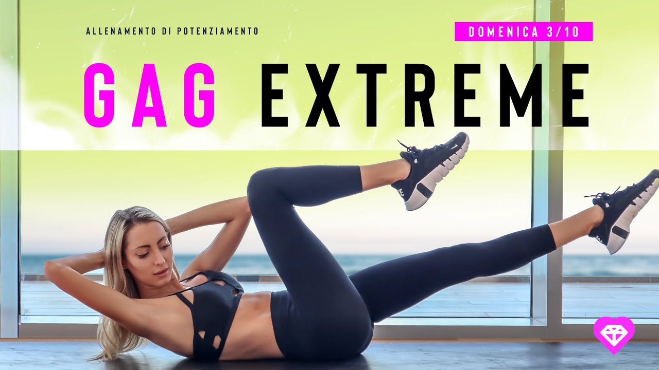 LIVE | GAMBE ADDOMINALI & GLUTEI WORKOUT