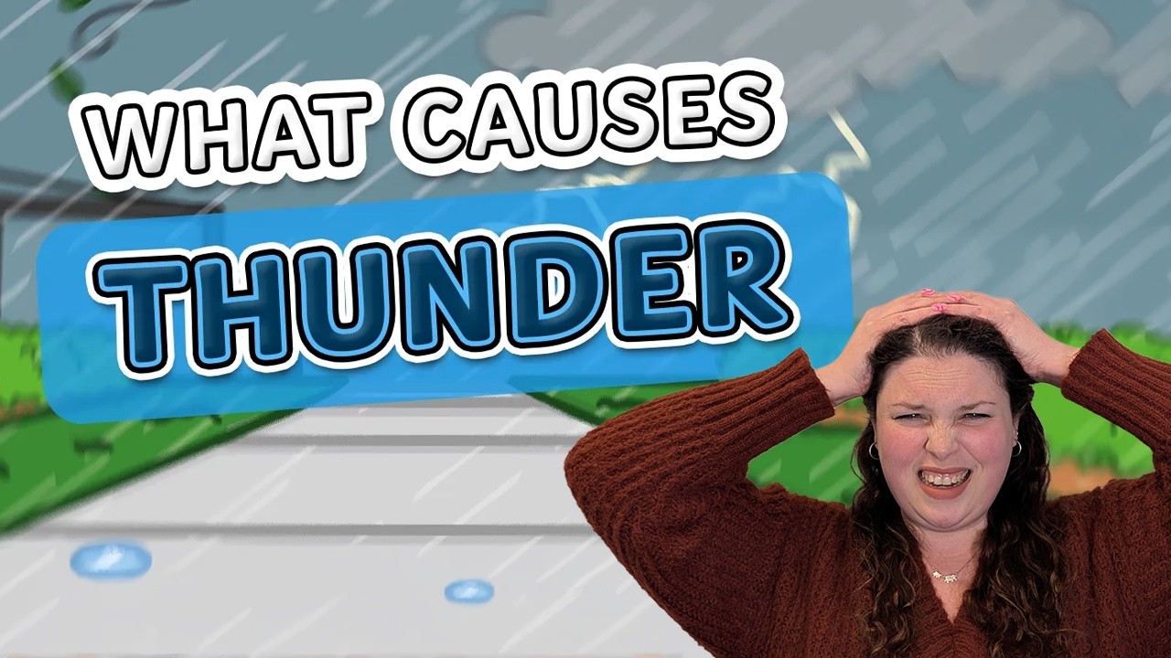 Why Does Thunder Rumble? | Thunder and Lightning Facts for Kids ⚡️