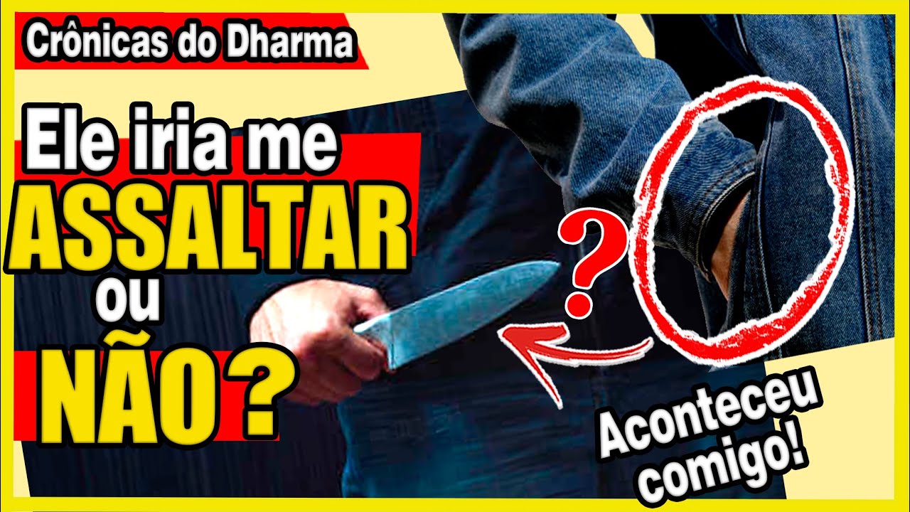 Minha FACA me salvou? Eu seria assaltado ou não? Aconteceu comigo!