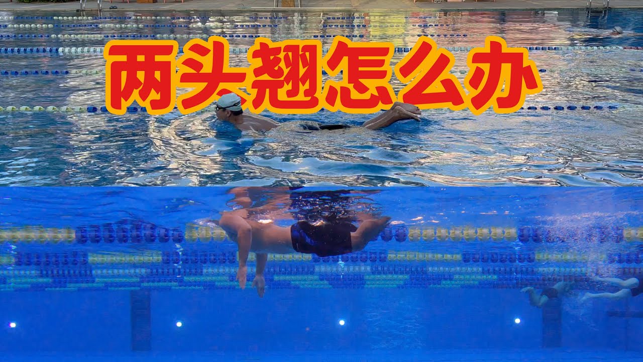 【如何看游泳】5.蛙泳两头翘怎么办？