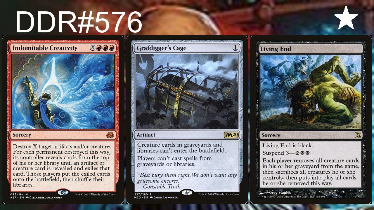 DDR#576 - Grafdigger's Cage vs. Modern Metagame