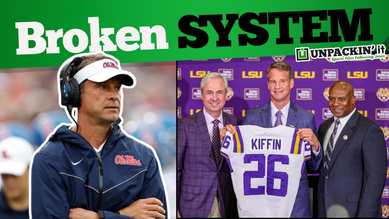 College football is broken | Lane Kiffin leaves Ole Miss for LSU | UNPACKIN' it Podcast