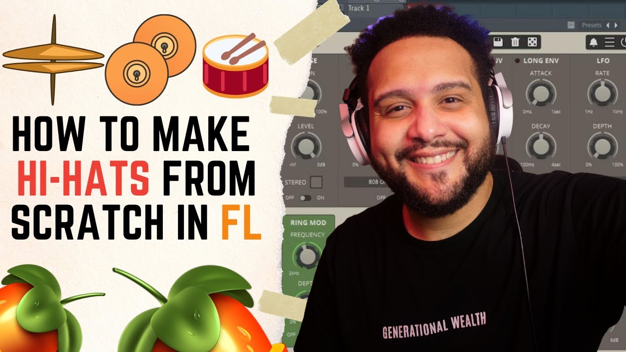 How To Make Hi-Hats From Scratch in FL Studio (4 EASY Ways)