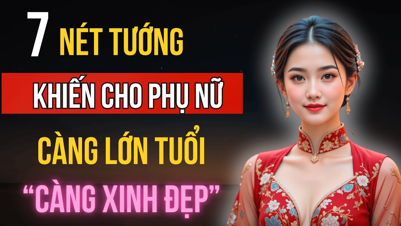 7 Nét Tướng Khiến Phụ Nữ Càng Lớn Tuổi Càng Xinh Đẹp | Tâm Nữ