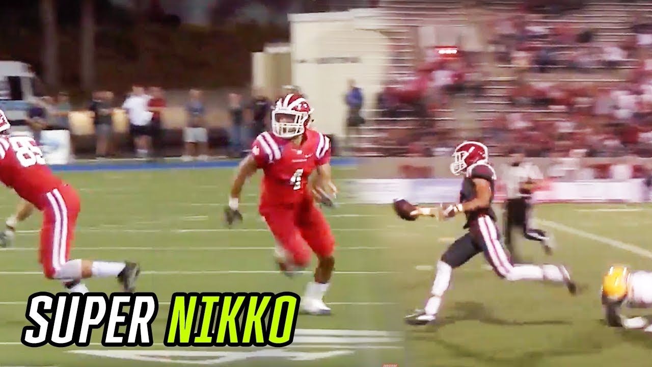 Cal Commit Nikko Remigio Finished His High School Career ON TOP! WR's SENIOR MIXTAPE