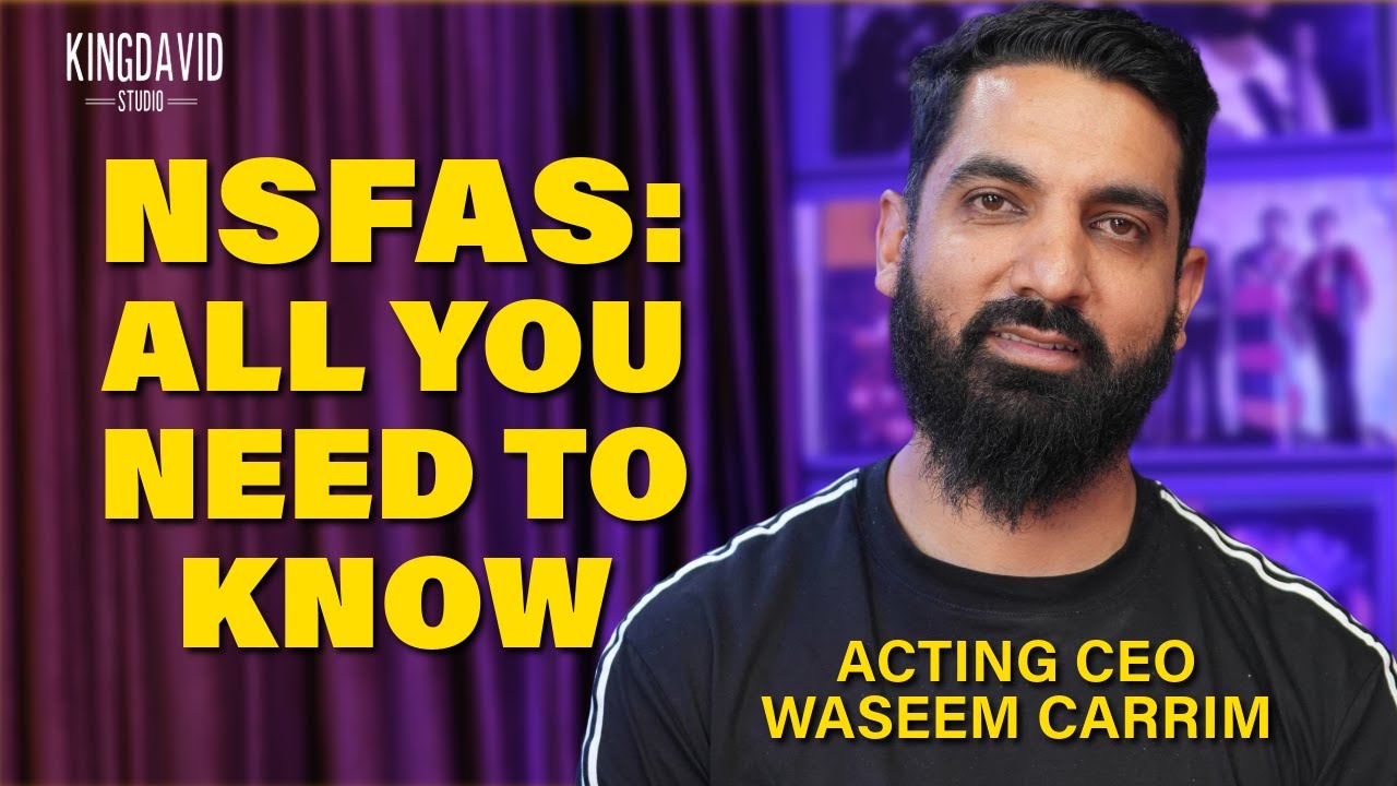 NSFAS CEO Waseem Carrim |  R70 BILLION Budget | Stability | Leadership | Volatile Student Movement