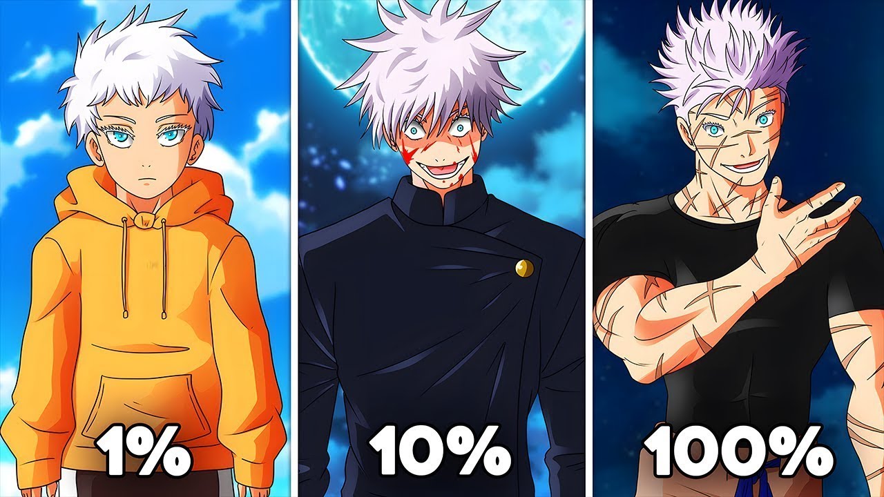 TOUTES les formes de Gojo dans Jujutsu Kaisen