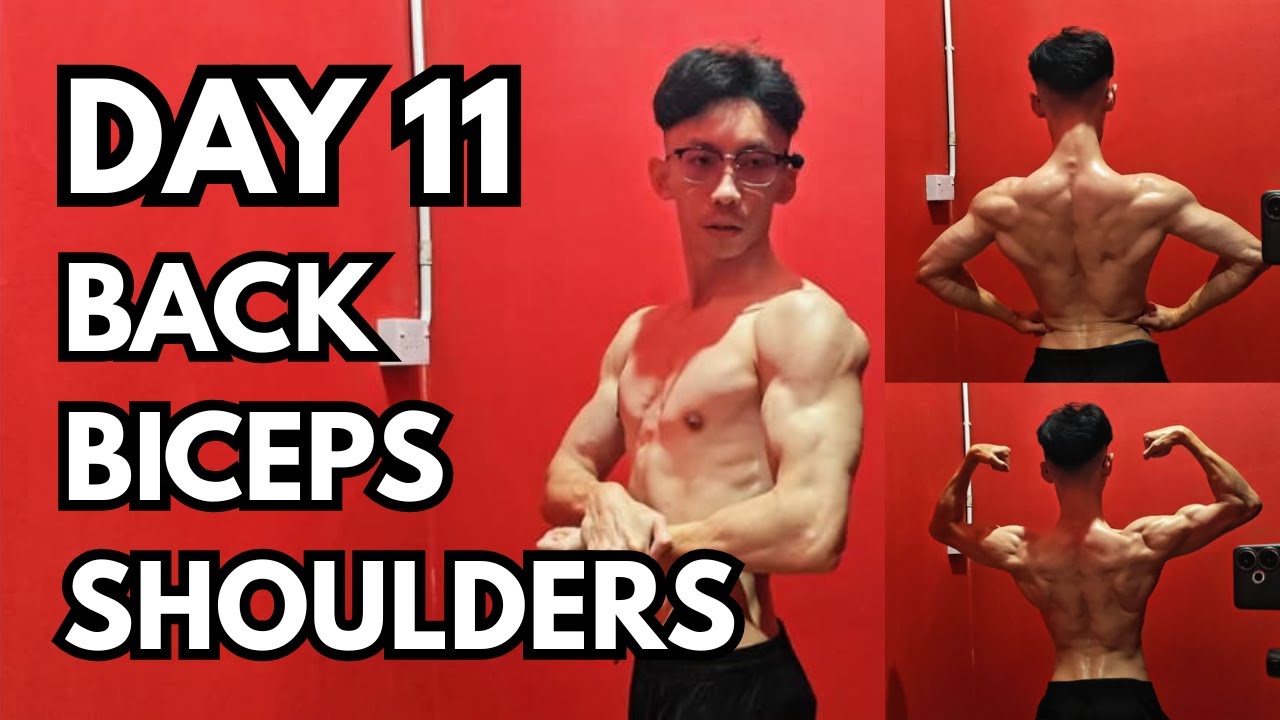DAY 11: THE JANUARY FINALE | BACK, BICEPS & SHOULDERS