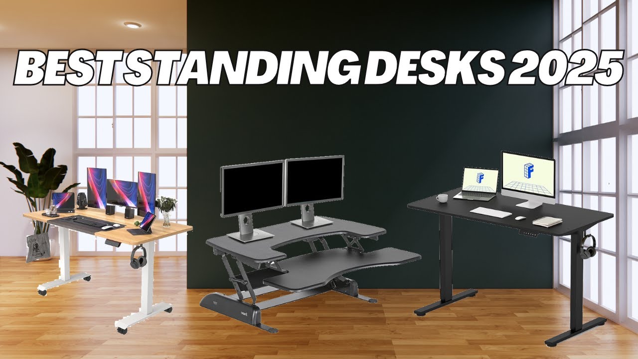 Top 3 Standing Desks for Home Office | FlexiSpot, VariDesk, Monomi Electric Desk Reviewed!