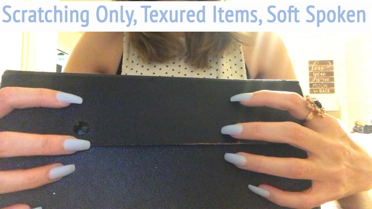 ASMR * Scratching Only!! * Textured Items * Soft Spoken * Emma's Custom Video * ASMRVilla