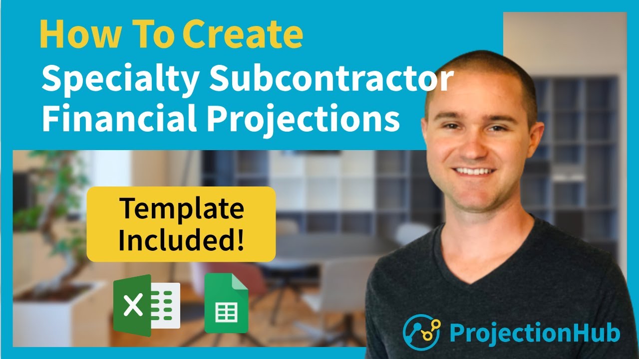 Create Financial Projections for a Plumbing Business OR Any Specialty Subcontractor - TEMPLATE!