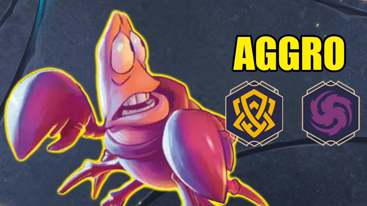 Gelb Lila Hyper Aggro ist wieder da! Lorcana Set 11 Deckbau