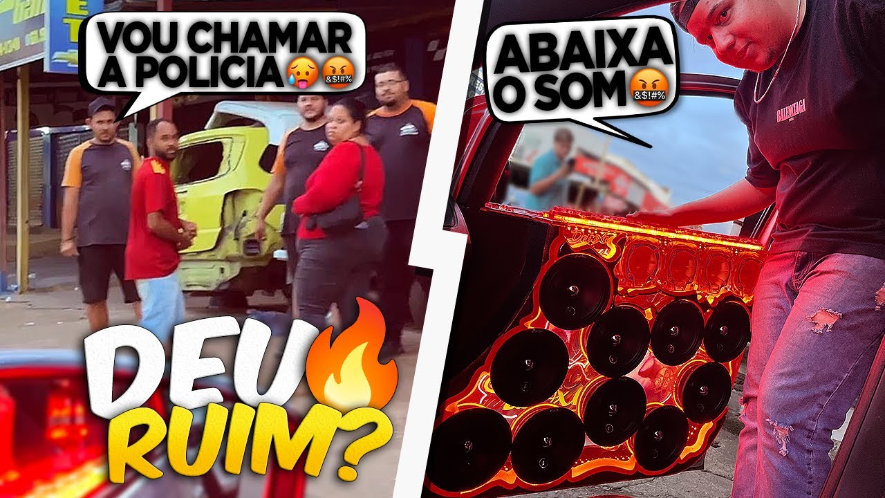 REA&Ccedil;&Atilde;O DAS PESSOAS NA RUA COM CARRO DE SOM TOCANDO FORTE 🔥🥵