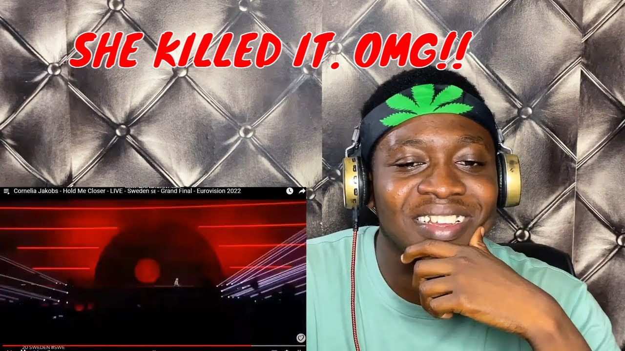 Cornelia Jakobs - Hold Me Closer - LIVE - Sweden 🇸🇪 - Grand Final - Eurovision 2022-Reaction